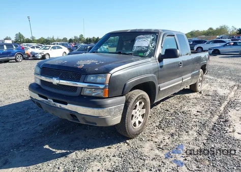 2004 Chevrolet Silverado 1500 из США, поврежденный, VIN 2GCEK19V641122232